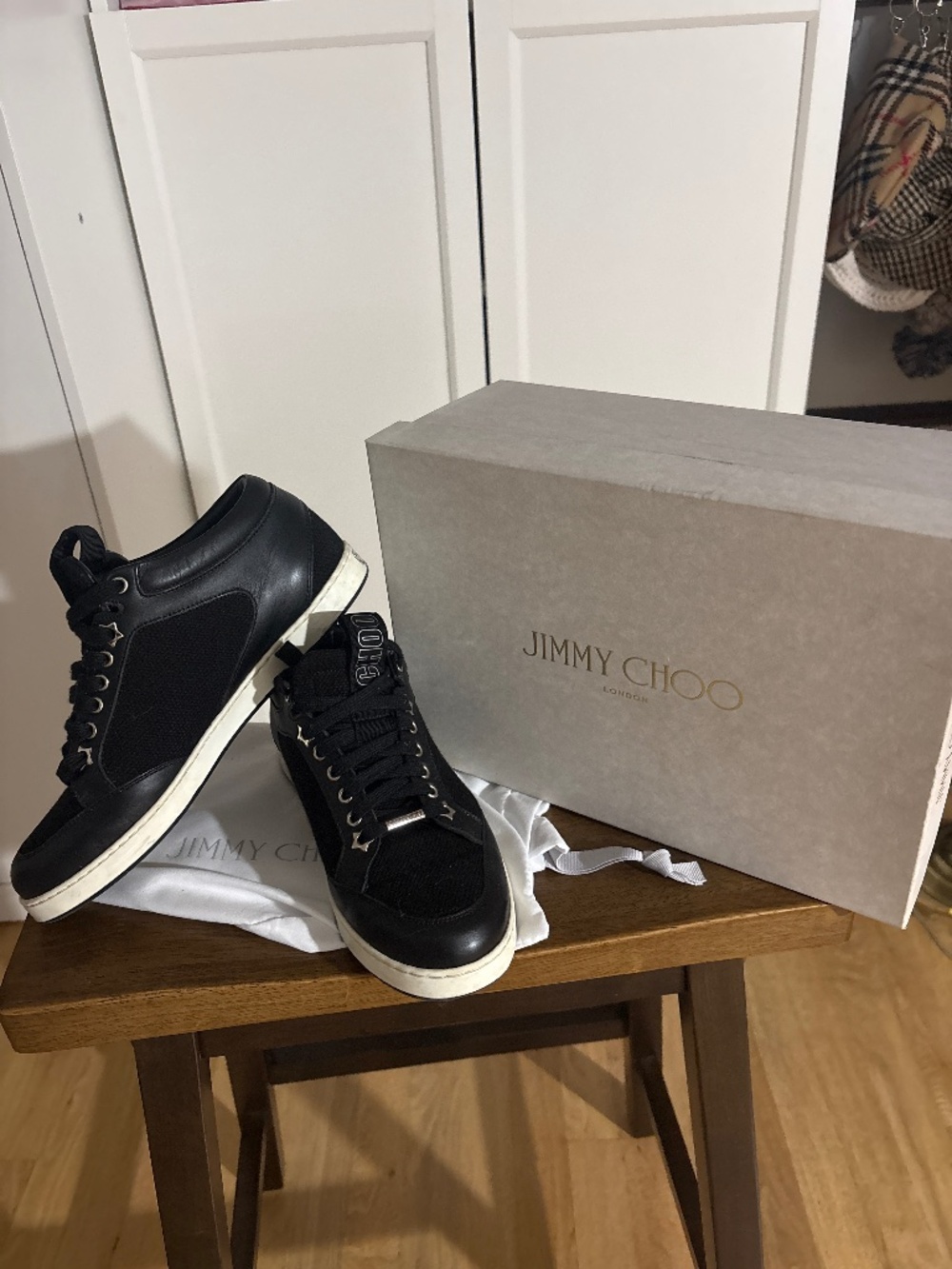 Jimmy Choo “I Want Choo” Miami Black size 39
